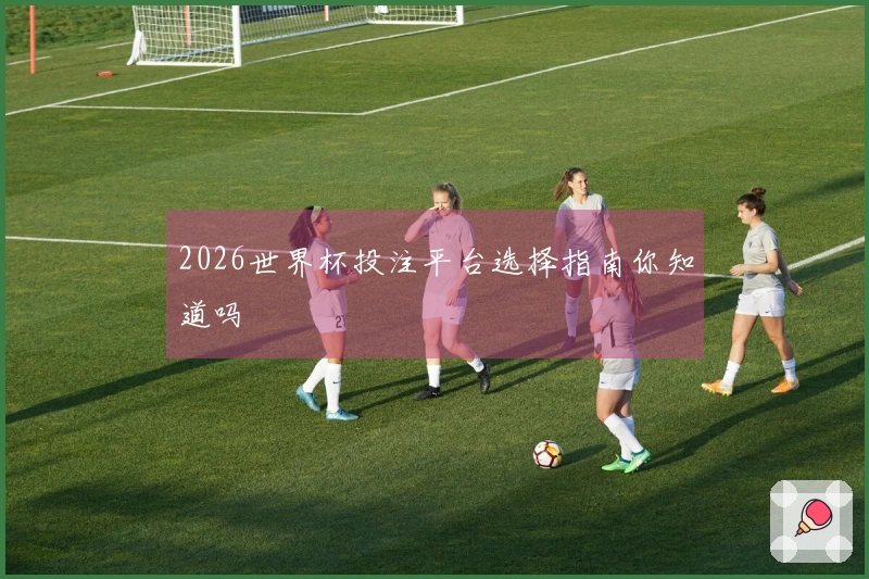 2026世界杯投注平台选择指南你知道吗
